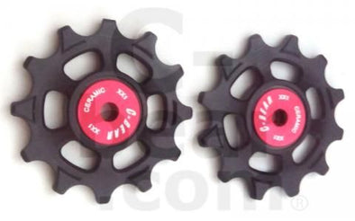 C-Bear Delrin Thermoplastic jockey Ceramic bearing pulley XX1(pull-xx1) - Cigala Cycling Retail